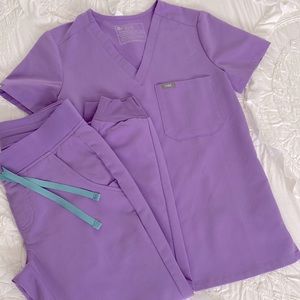 Figs LILAC DAWN 💜 Zamora joggers XSP